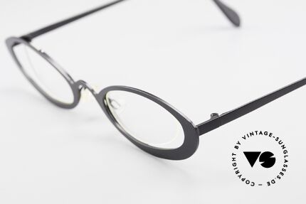 Theo Belgium RaRa Randlose 90er Cateye Brille, außergewöhnliches Designerstück im "Cat's Eye"-Stil, Passend für Damen
