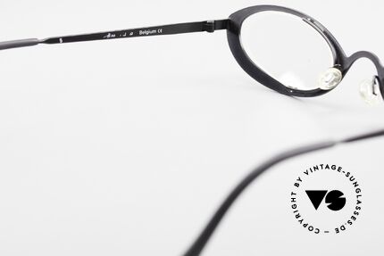 Theo Belgium RaRa Randlose 90er Cateye Brille, KEINE RETRObrille; ein ca. 20 Jahre altes ORIGINAL, Passend für Damen