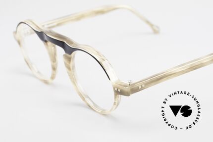 L.A. Eyeworks HITO 101 Vintage Brille Panto Style, wirklich kunstvoll inszenierte PANTO-Brillenfassung, Passend für Herren und Damen