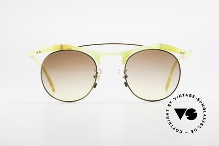 L.A. Eyeworks YANG 670 Vintage Sonnenbrille No Retro, mutige Designs entgegen aller konventionellen Trends, Passend für Herren und Damen