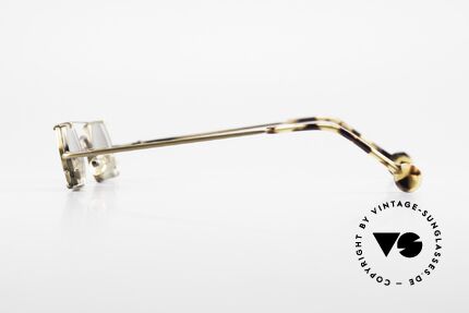 L.A. Eyeworks DICE 455 Vintage Fassung mit Clip On, erstklassig: Funktionalität, Materialien & Verarbeitung, Passend für Herren und Damen