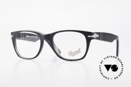 Persol 3039 Zeitlose Designer-Fassung, Persol 3039: neue markante Designerbrille, Größe 52/19, Passend für Herren und Damen Persol 3039 Zeitlose Designer-Fassung, Persol 3039: neue markante Designerbrille, Größe 52/19, Passend für Herren und Damen