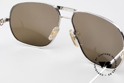 Cartier Tank - L Seltene Platin Sonnenbrille, KEINE RETRObrille; ein 30 Jahre altes vintage ORIGINAL, Passend für Herren