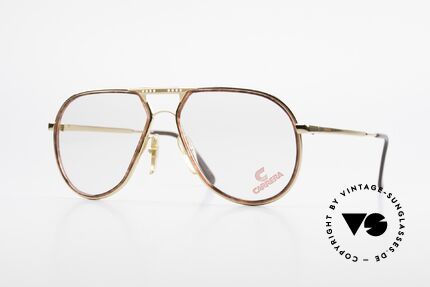 Carrera 5371 Echte Alte 80er Vintage Brille, edle Carrera vintage Brillenfassung der 1980er, Passend für Herren