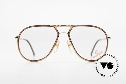 Carrera 5371 Echte Alte 80er Vintage Brille, schlichte Eleganz in Form- und Farbgestaltung, Passend für Herren