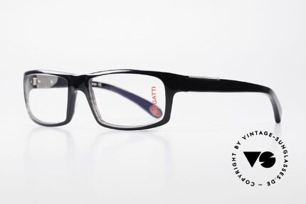 Bugatti 533 Designer Luxusbrille Herren, optimaler Tragekomfort dank Feder-Scharnieren, Passend für Herren
