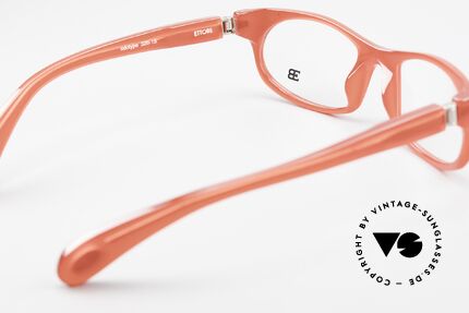 Bugatti 326 Odotype Ettore Vintage Designer Brille, Rahmen in kräftigem Rot und mit orig. Etui, Passend für Herren und Damen