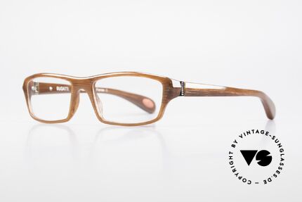 Bugatti 471 Klassische Designerbrille Men, optimaler Tragekomfort dank Feder-Scharnieren, Passend für Herren
