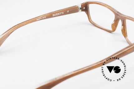 Bugatti 471 Klassische Designerbrille Men, Modell ist als Brille oder Sonnenbrille verglasbar, Passend für Herren