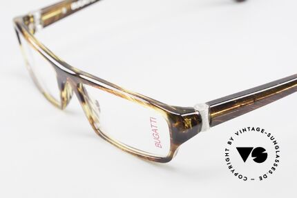 Bugatti 470 Seltene Herren Designerbrille, selten, da damals nur als Kleinstserie produziert, Passend für Herren