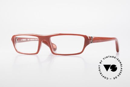 Bugatti 470 Edle Designerbrille Dunkelrot, klassische high-tech Brillenfassung von Bugatti, Passend für Herren