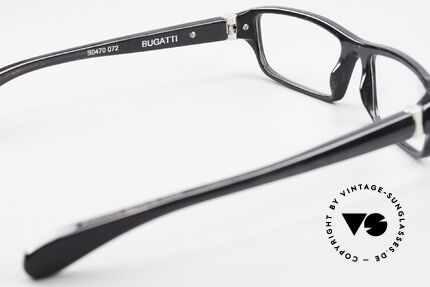 Bugatti 470 Limitierte Luxusbrille Herren, Modell ist als Brille oder Sonnenbrille verglasbar, Passend für Herren