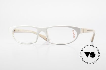 Bugatti 489 Sportliche Designerbrille Men, markante high-tech Brillenfassung von Bugatti, Passend für Herren