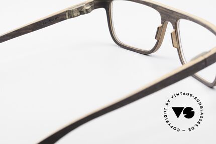 Rolf Spectacles Espada 04 Echtholzbrille Holzfassung, ungetragenes Original mit passendem ROLF Holz-Etui, Passend für Herren