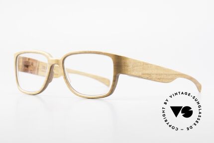Rolf Spectacles Hornet 52 Brille Komplett aus Holz Large, ein absolutes Meisterwerk ohne Schrauben und Metall, Passend für Herren und Damen