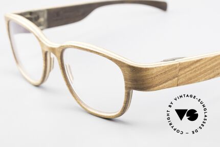 Rolf Spectacles Berlina 53 Reine Holzbrille Unisex Large, alles Nachzulesen auf der ROLF Spectacles Homepage, Passend für Herren und Damen