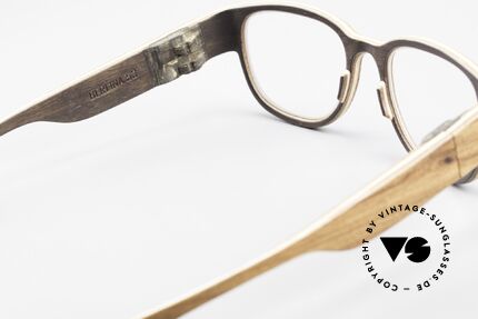 Rolf Spectacles Berlina 53 Reine Holzbrille Unisex Large, Größe: large, Passend für Herren und Damen