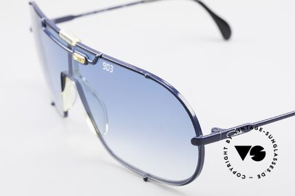 Cazal 903 XXL 80er Vintage Sonnenbrille, mit brauner Wechselscheibe und orig. CAZAL Etui, Passend für Herren Cazal 903 XXL 80er Vintage Sonnenbrille, mit brauner Wechselscheibe und orig. CAZAL Etui, Passend für Herren