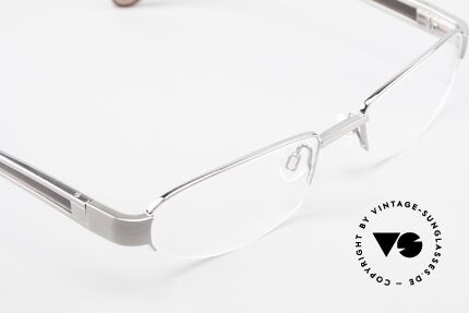Bugatti 520 Ebenholz Brille Ruthenium, ungetragenes Luxus-Modell; eine Rarität für Kenner, Passend für Herren