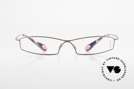 Bugatti 204 Odotype Limited Vintage Luxus Brille, Kleinserie markant männlicher Brillendesigns, Passend für Herren
