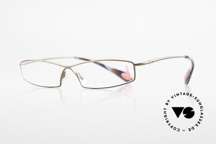 Bugatti 204 Odotype Limited Vintage Luxus Brille, high-tech Rahmen mit genialer Glaseinfassung, Passend für Herren