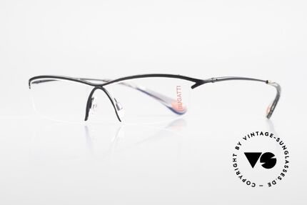 Bugatti 206 Odotype Luxus Designerbrille Nylor, high-tech Rahmen mit genialer Glaseinfassung, Passend für Herren