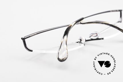 Bugatti 206 Odotype Luxus Designerbrille Nylor, Größe: large, Passend für Herren