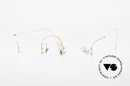 Paul Chiol 03 Randlose Vintage Kunstbrille Details