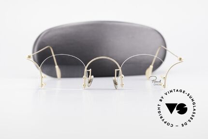 Paul Chiol 03 Randlose Vintage Kunstbrille, Größe: medium, Passend für Herren und Damen