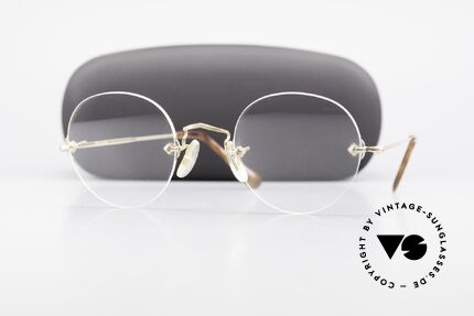 Savile Row Rimless 47/20 Randlose 14k Gold Filled Brille, Größe: small, Passend für Herren und Damen