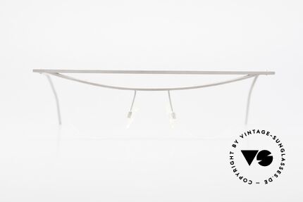 B. Angeletti Cesna Vintage Architekten Brille XL, extrem seltene "Architekten" Designer-Fassung von 1992, Passend für Herren und Damen