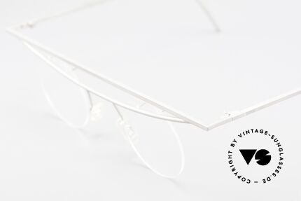B. Angeletti Cesna Vintage Architekten Brille XL, absolute Rarität in Handarbeit gefertigt; Sammlerstück!, Passend für Herren und Damen