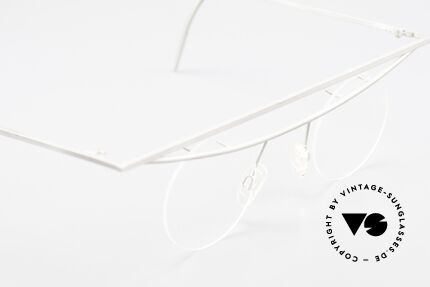 B. Angeletti Cesna Vintage Architekten Brille XL, intellektuelles Design für Individualisten, BAUHAUS Stil, Passend für Herren und Damen