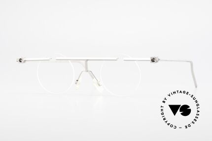 B. Angeletti Sammlerstück Bauhaus Brille Limited Edition, kostbare vintage Brillenfassung von Barbara ANGELETTI, Passend für Herren und Damen