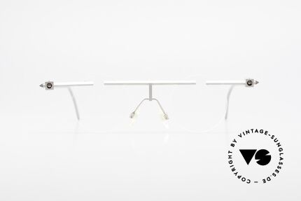 B. Angeletti Sammlerstück Bauhaus Brille Limited Edition, Name: "Sammlerstück mit Kugelgelenk" (Nr. 26 von 99), Passend für Herren und Damen