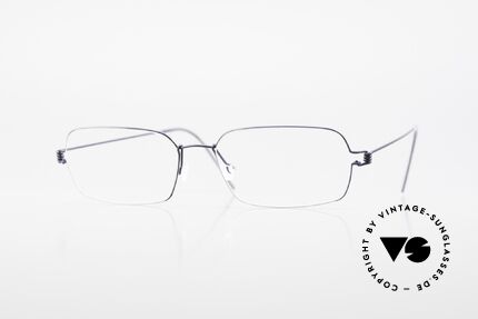 Lindberg Marco Air Titan Rim Titaniumbrille Herren Zeitlos, LINDBERG Air Titanium Rim Brille in Größe 52-16, 145, Passend für Herren