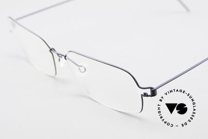 Lindberg Marco Air Titan Rim Titaniumbrille Herren Zeitlos, ungetragenes Designerstück + orig. Lindberg Magnet-Etui, Passend für Herren