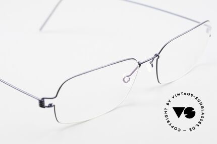 Lindberg Marco Air Titan Rim Titaniumbrille Herren Zeitlos, eleganter Rahmen ohne Schrauben, Nieten oder Lötungen, Passend für Herren