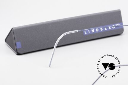 Lindberg Marco Air Titan Rim Titaniumbrille Herren Zeitlos, Größe: medium, Passend für Herren