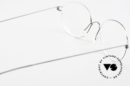 Lindberg Galar Air Titan Rim Ovale Titanium Brille Unisex, eleganter Rahmen ohne Schrauben, Nieten oder Lötungen, Passend für Herren und Damen