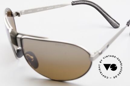 Cebe Dakar Jungle QD02 High-Tech Rennfahrer Brille, ein 30 Jahre altes Original; Leder blättert leicht ab, Passend für Herren und Damen