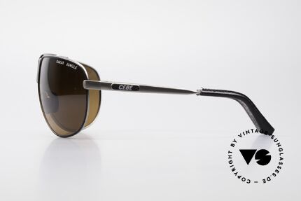 Cebe Dakar Jungle QD02 High-Tech Renn Sonnenbrille, Spiegelgläser für extremste Sonneneinstrahlung, Passend für Herren und Damen