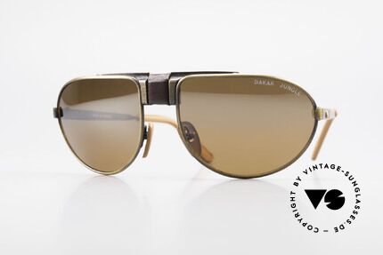 Cebe Dakar Jungle QD01 High-Tech Rennfahrer Shades, vintage Cebe Sportbrille für den extremen Einsatz, Passend für Herren und Damen