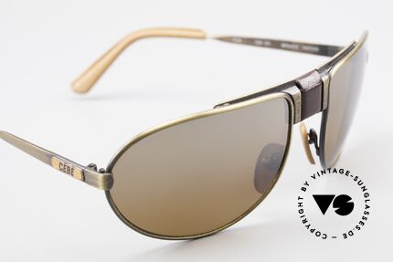 Cebe Dakar Jungle QD01 High-Tech Rennfahrer Shades, u.a. genutzt von Claude Brasseur & Thierry Sabine, Passend für Herren und Damen