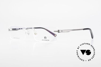Aigner EA1023 Randlose Vintage Brille Titan, enorm hochwertiges Modell & sehr angenehm zu tragen, Passend für Herren