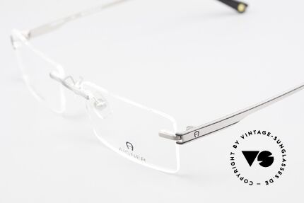 Aigner EA1023 Randlose Vintage Brille Titan, unbenutzte Lagerware (wie all unsere randlosen Brillen), Passend für Herren