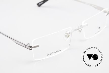 Aigner EA1023 Randlose Vintage Brille Titan, KEINE RETROBRILLE, ein 90er Jahre Original + Shin Etui, Passend für Herren