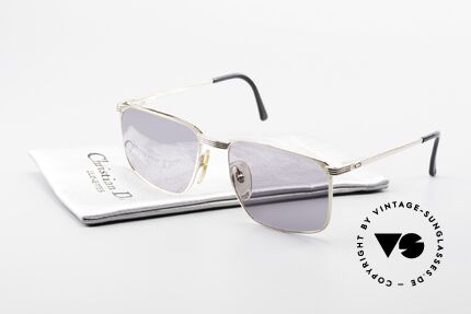 Christian Dior 2728 Echt 80er Herren Sonnenbrille, Sonnengläser können beliebig ausgewechselt werden, Passend für Herren