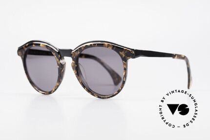 Alain Mikli 626 / 514 Alte 80er Panto Sonnenbrille, Pantoform in Metall- u. Kunststoff-Kombination, Passend für Herren und Damen