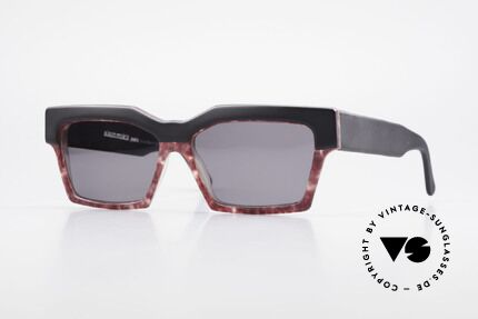Alain Mikli 318 / 423 XL 80er Designer Sonnenbrille, französisches Sonnenbrillen-Design von ALAIN MIKLI, Passend für Damen
